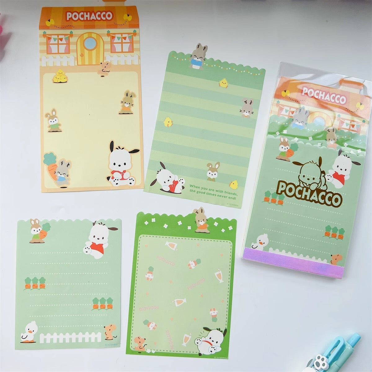 80 Sheets Cartoon Memo Pads