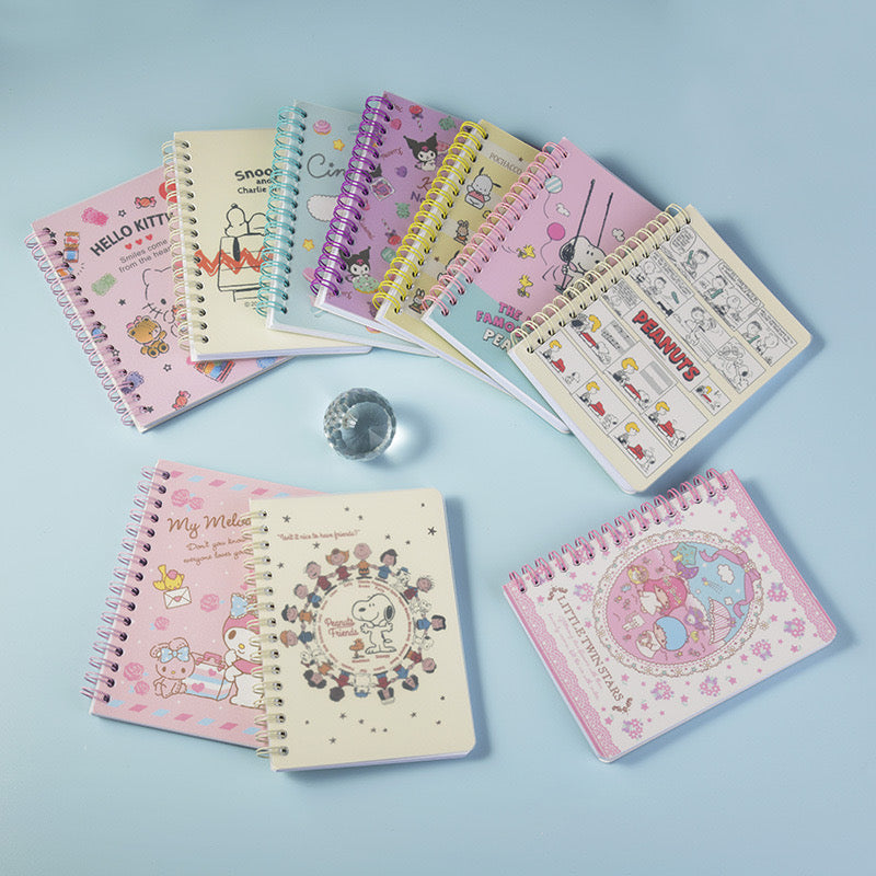 A6 notebook with coloring inside