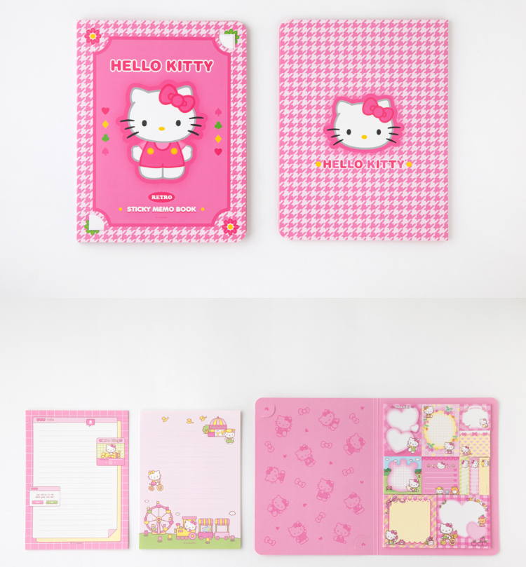 160 Sheets Combination Sticky Notes, Cartoon Memo Pads Set for Students, Home, Office