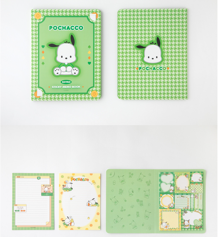 160 Sheets Combination Sticky Notes, Cartoon Memo Pads Set for Students, Home, Office