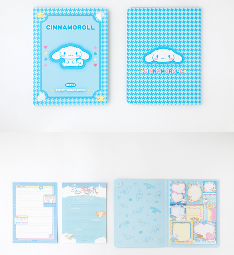 160 Sheets Combination Sticky Notes, Cartoon Memo Pads Set for Students, Home, Office