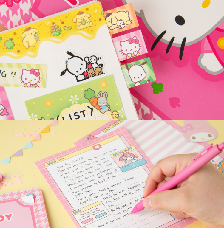 160 Sheets Combination Sticky Notes, Cartoon Memo Pads Set for Students, Home, Office