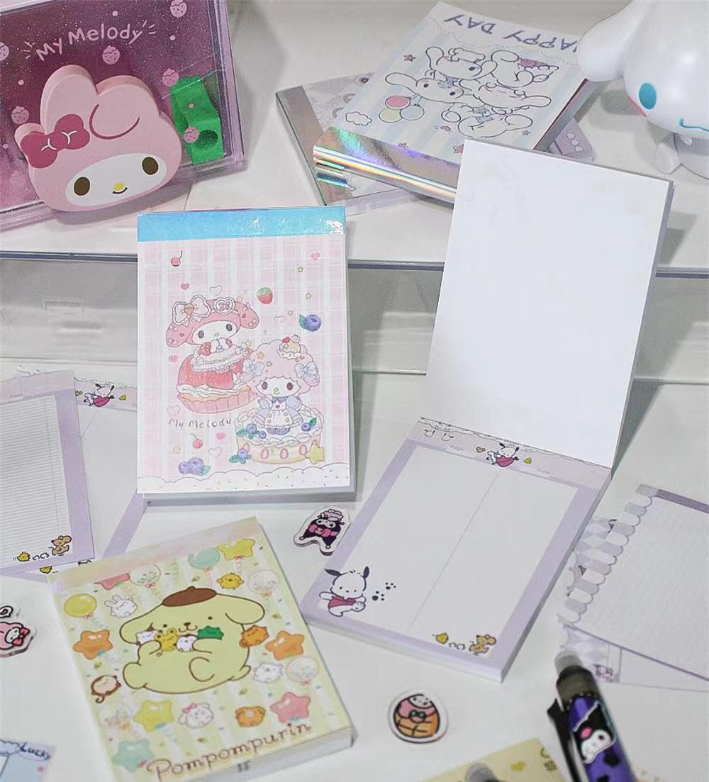 70 Sheets Cartoon Memo Pads