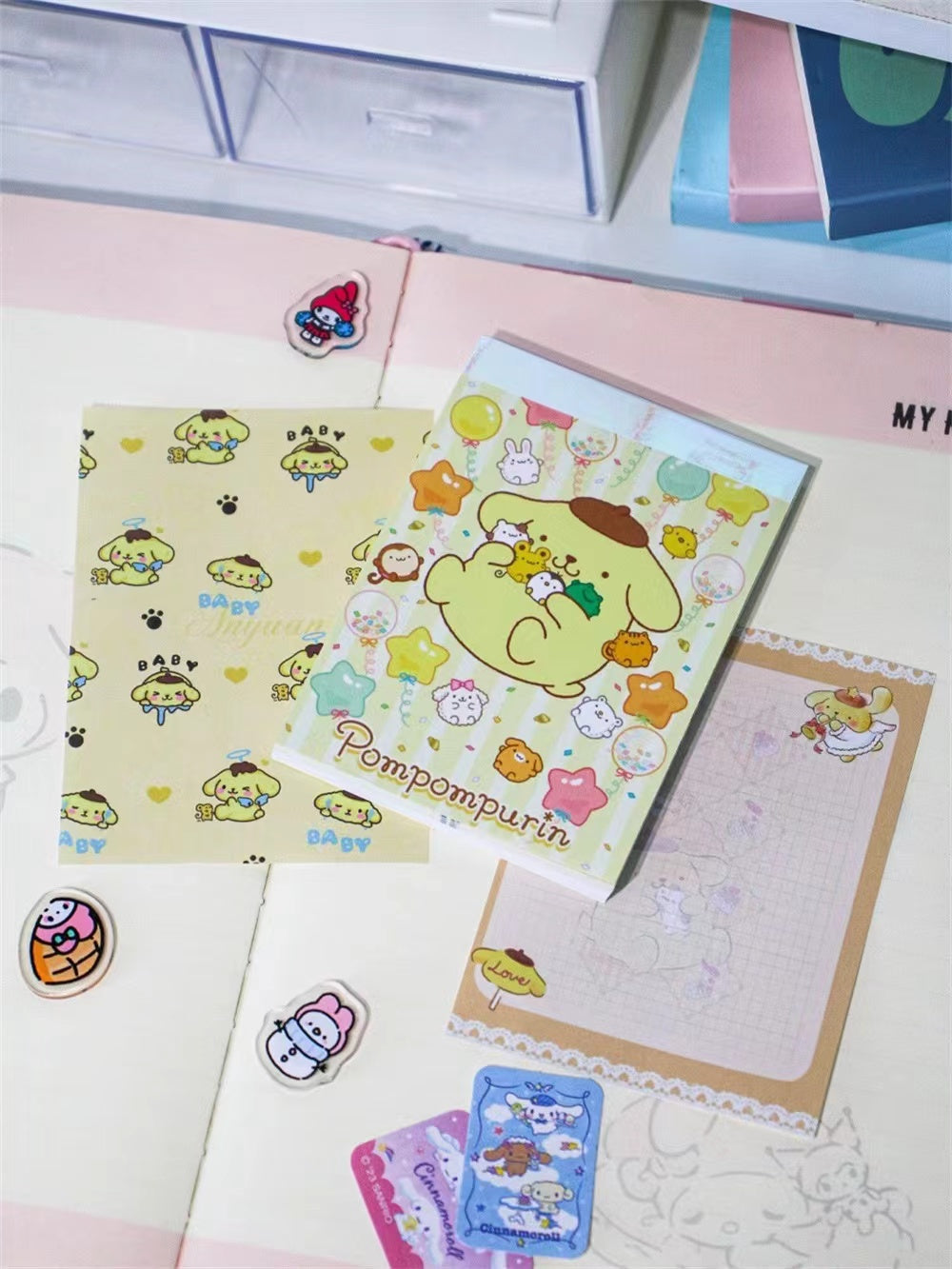 70 Sheets Cartoon Memo Pads – Lili's Stationery Store