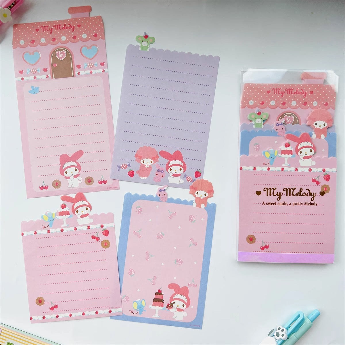 80 Sheets Cartoon Memo Pads