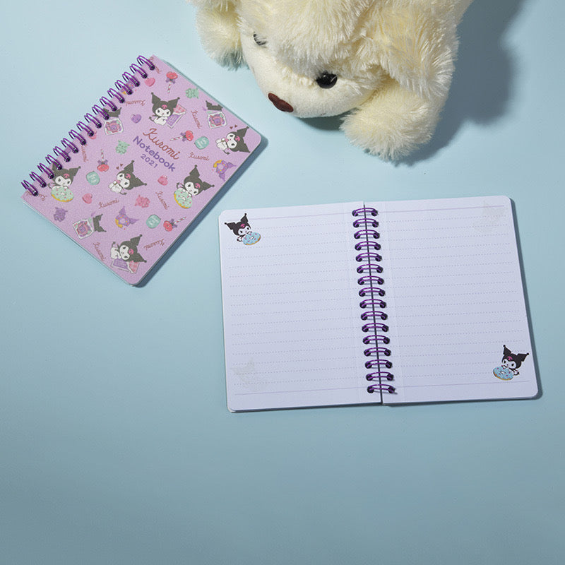 A6 notebook with coloring inside